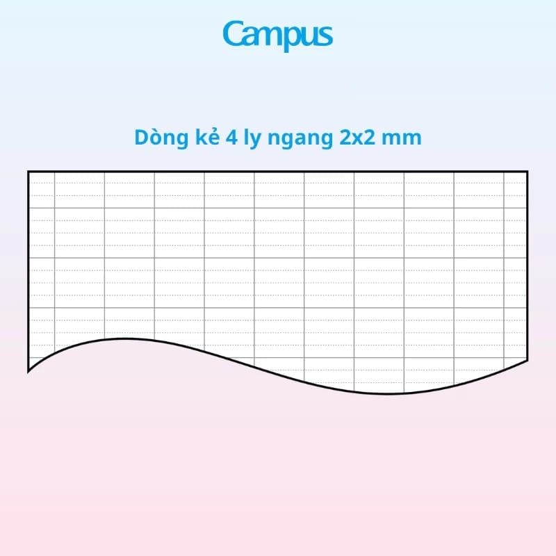 Tập Học Sinh 96tr Campus – Doraemon A5 DL70gsm 4 Ly Ngang NB-A5LY96DOR-08 (Giao mẫu ngẫu nhiên)