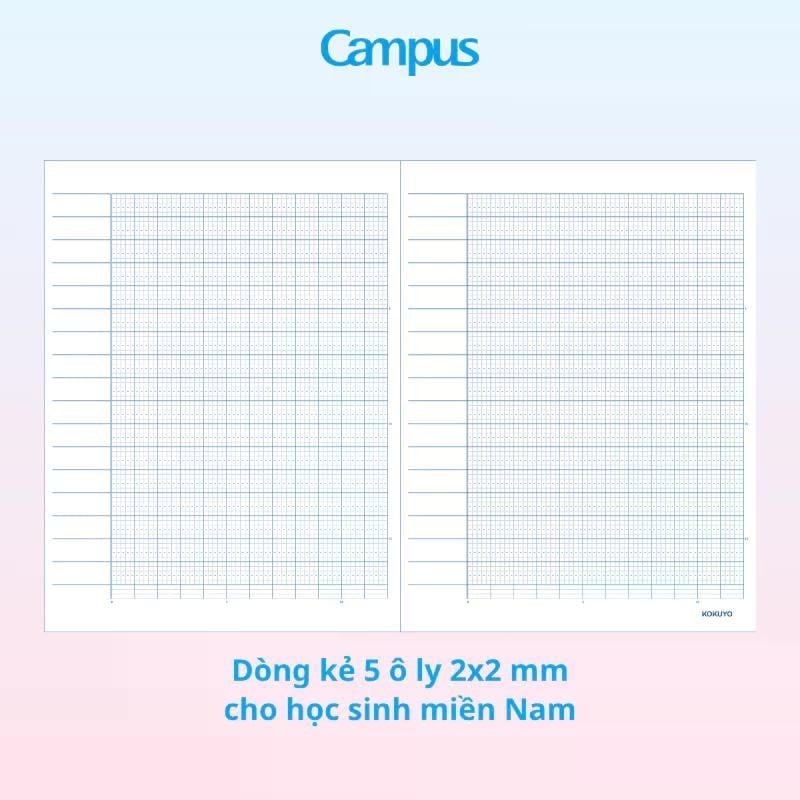 Tập Học Sinh 96tr Campus – Sea Creatures A5 DL80gsm 5oly NB-A5OL96SC-03 (Giao mẫu ngẫu nhiên)