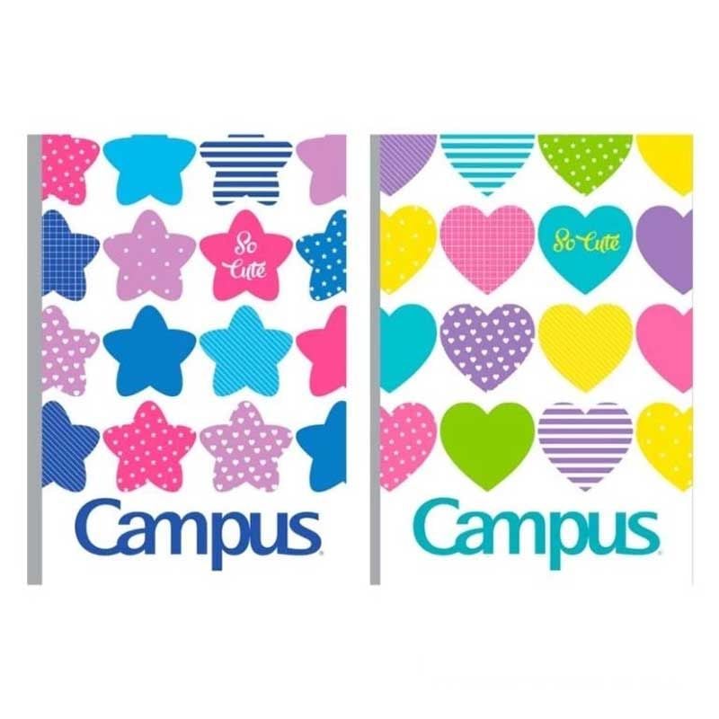 Tập Sinh Viên 200tr Campus – So Cute B5 DL60gsm 4 Ly Ngang B5S-BSSCT200 (Giao mẫu ngẫu nhiên)