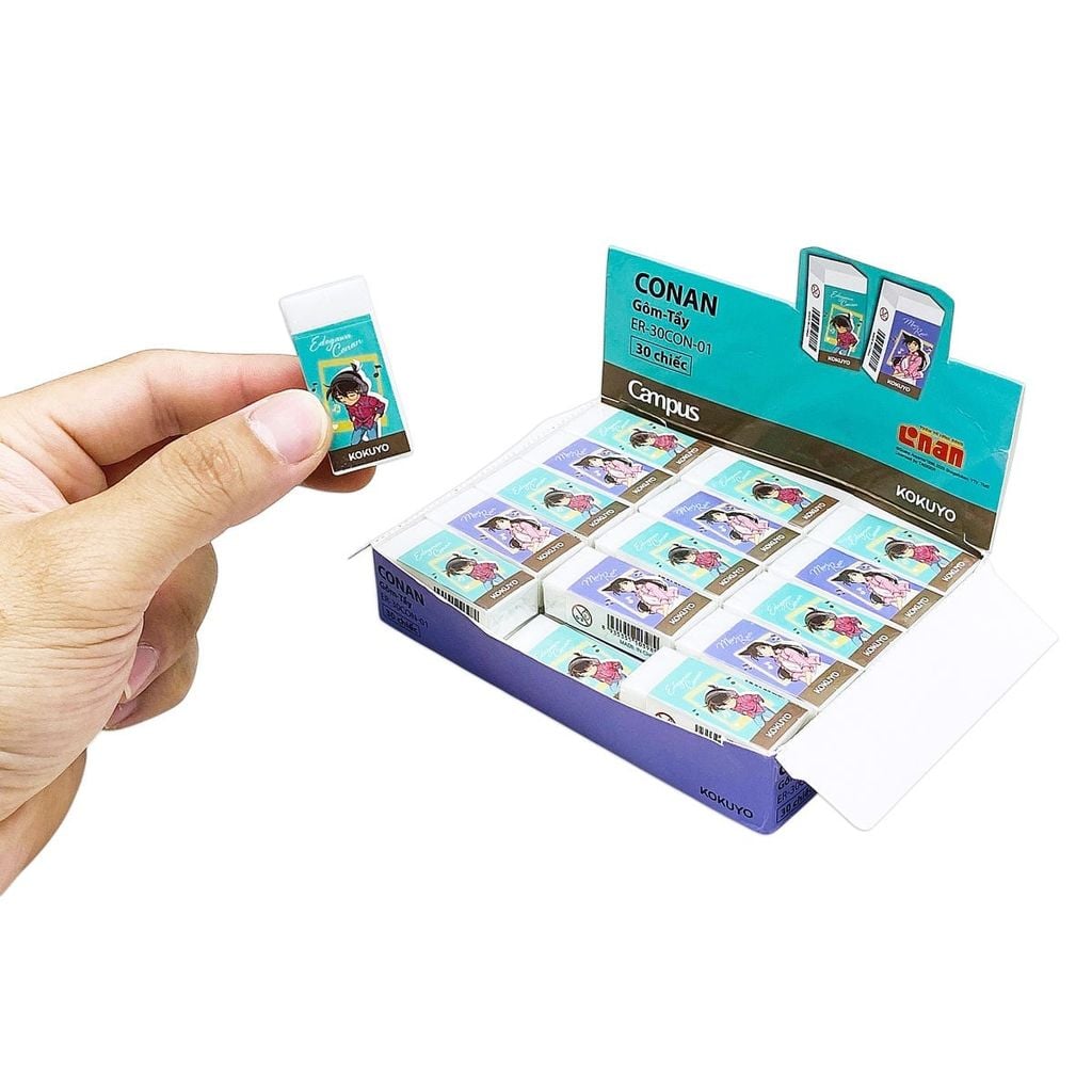 Campus - Tẩy Conan ER-30CON-01 Mix 2 Màu (Giao mẫu ngẫu nhiên)