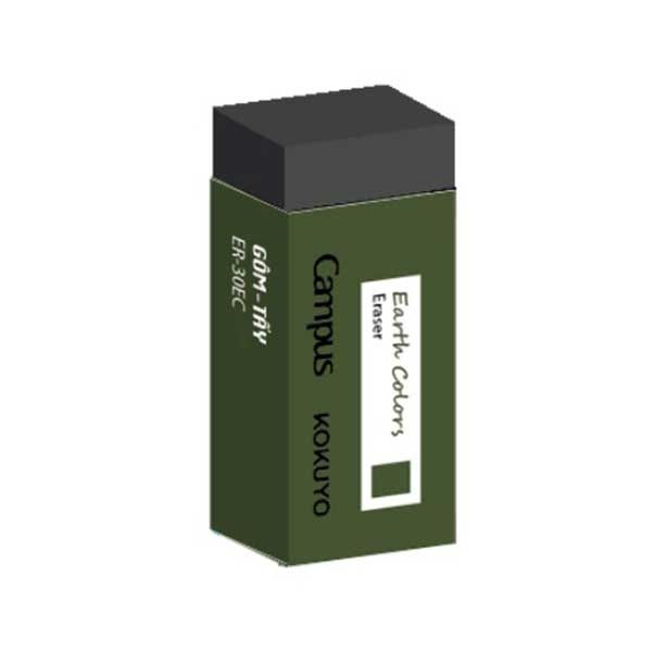 Campus - Tẩy Earth Colors ER-30EC Mix 3 Màu (Giao mẫu ngẫu nhiên)