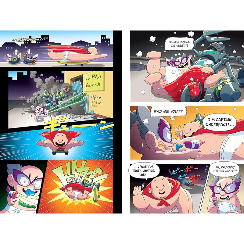 Captain Underpants: The First Epic Manga