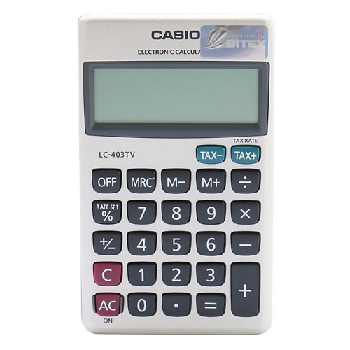 Máy Tính Casio Lc403Tv (4014-Bt)