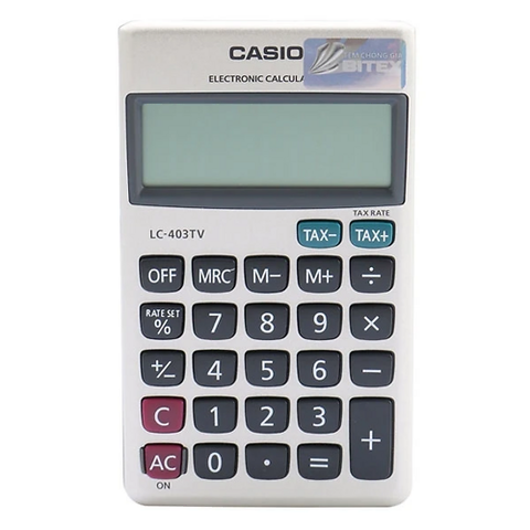 Máy Tính Casio Lc403Tv (4014-Bt)