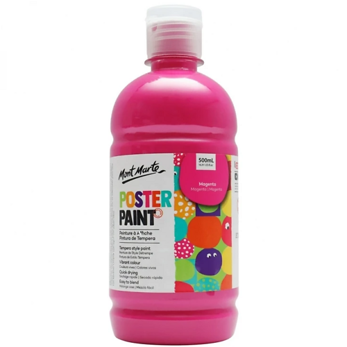 Montmarte Màu Poster, Mpst0008 (Magenta)