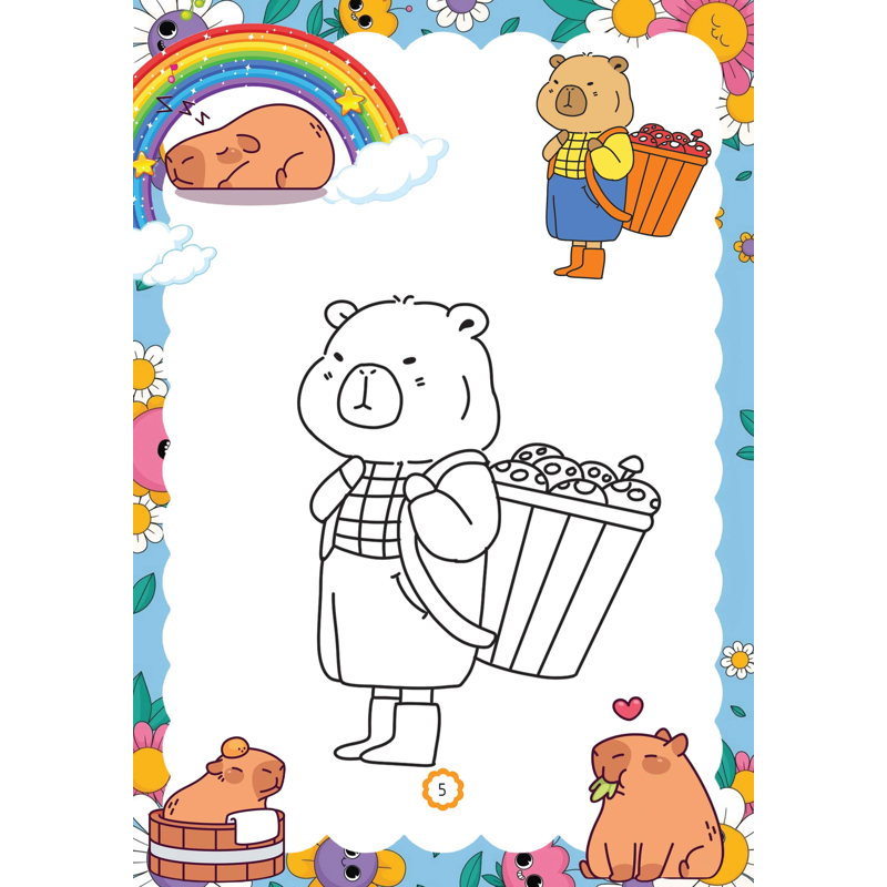 Capy Vui Chơi Bốn Mùa