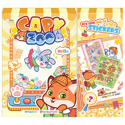 Capy Zoo - Trò Chơi Giải Đố Stickers