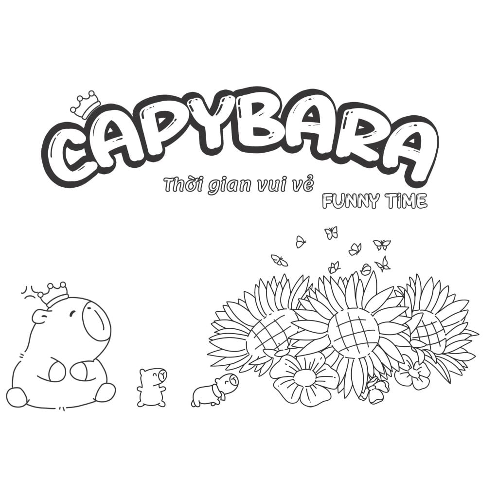 Capybara - Funny Time Thời Gian Vui Vẻ