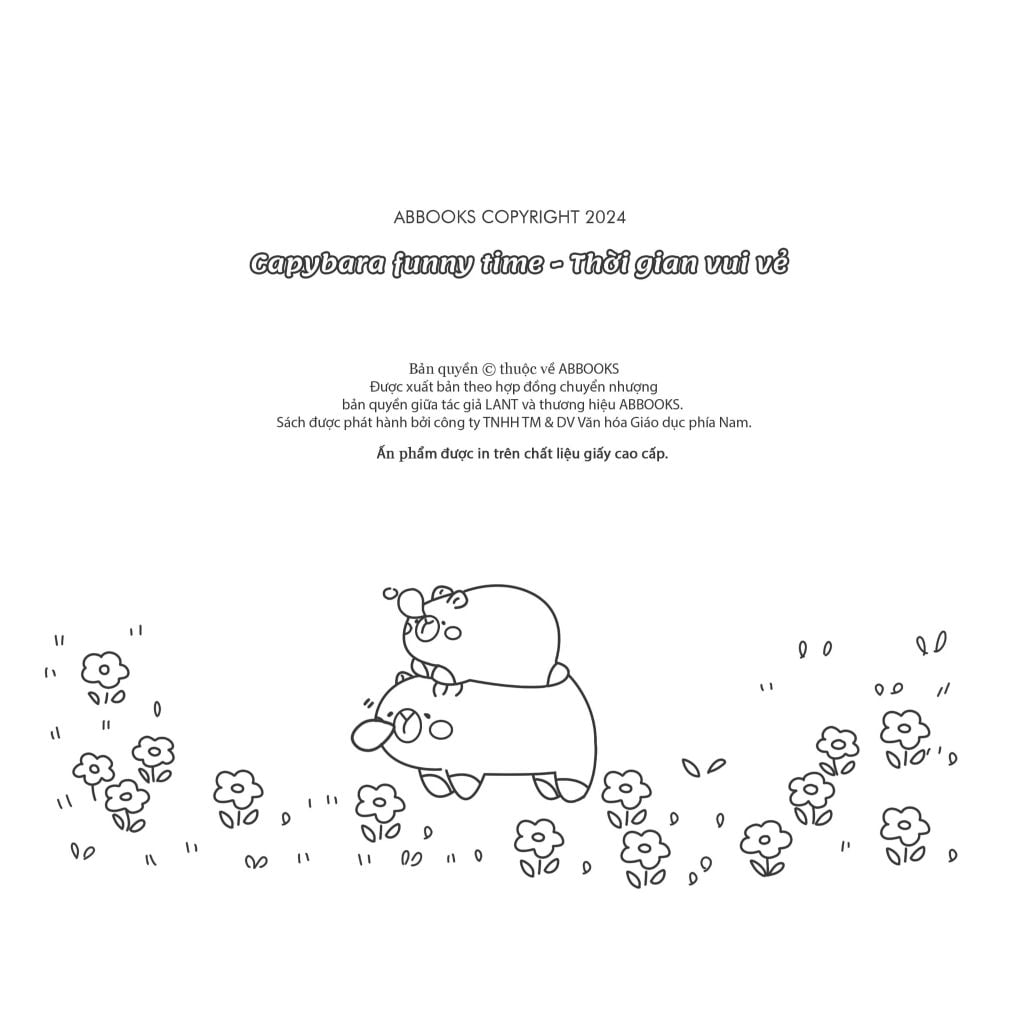 Capybara - Funny Time Thời Gian Vui Vẻ