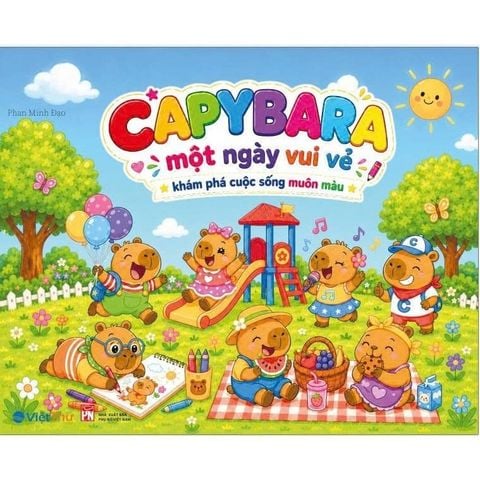 Capybara Một Ngày Vui Vẻ - Khám Phá Cuộc Sống Muôn Màu