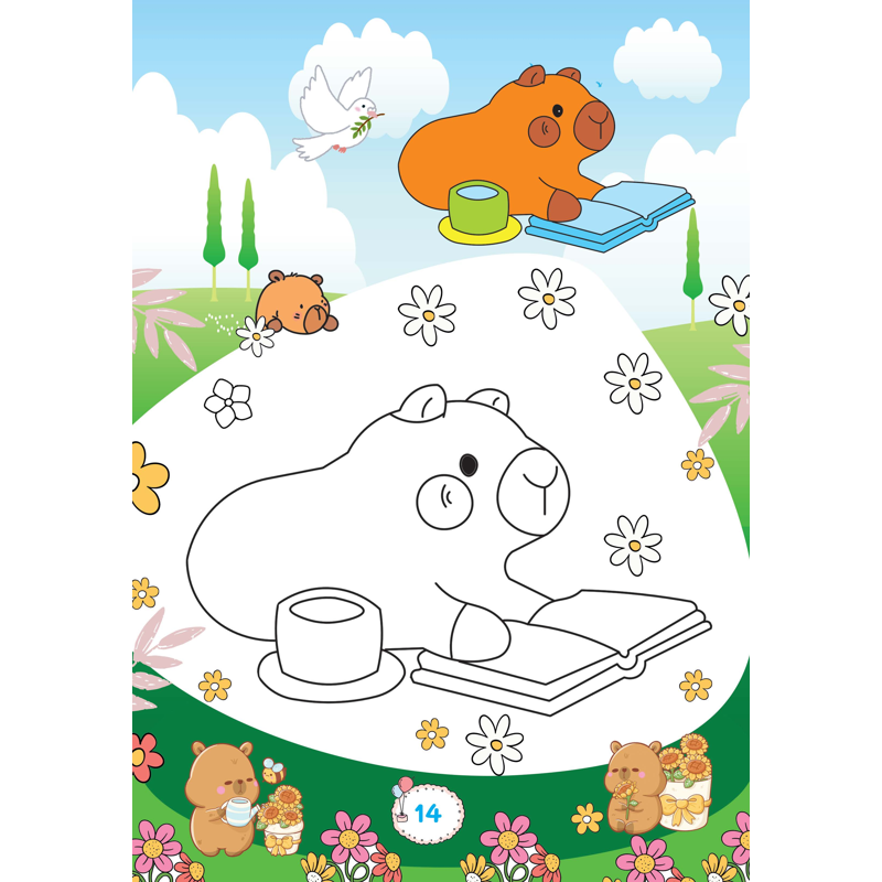 Capybara Thân Thiện