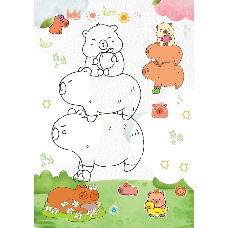 Capybara Thích Suối Nước Nóng