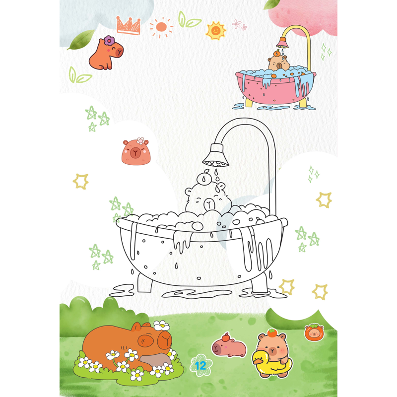 Capybara Thích Suối Nước Nóng