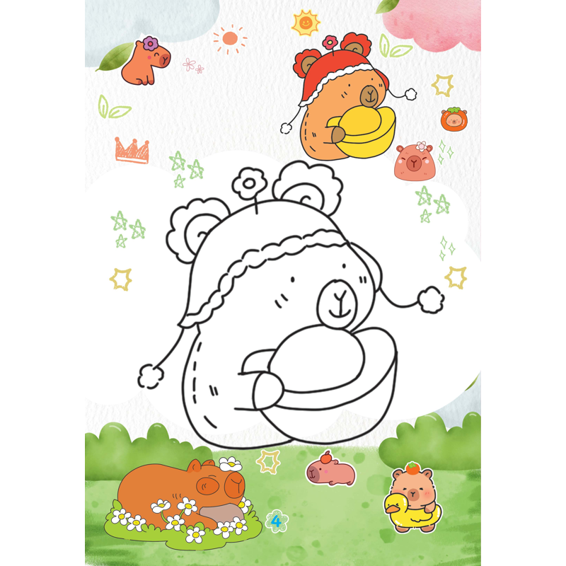 Capybara Thích Suối Nước Nóng