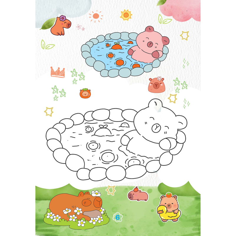 Capybara Thích Suối Nước Nóng