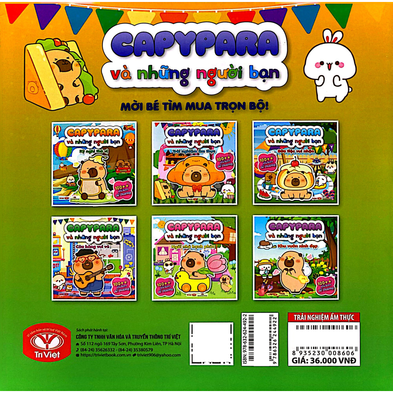 Capypara Và Những Người Bạn-Trải Nghiệm Ẩm Thực