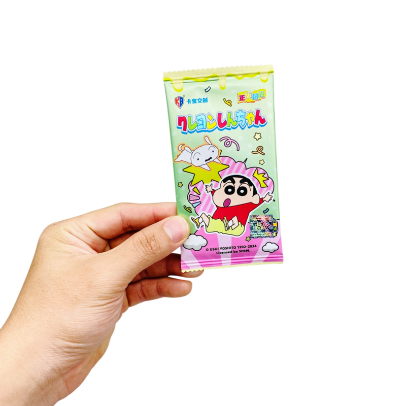 Card Bo Góc Crayon Shinchan - Fun Time - Kabao - BB21 (Giao Mẫu Ngẫu Nhiên)