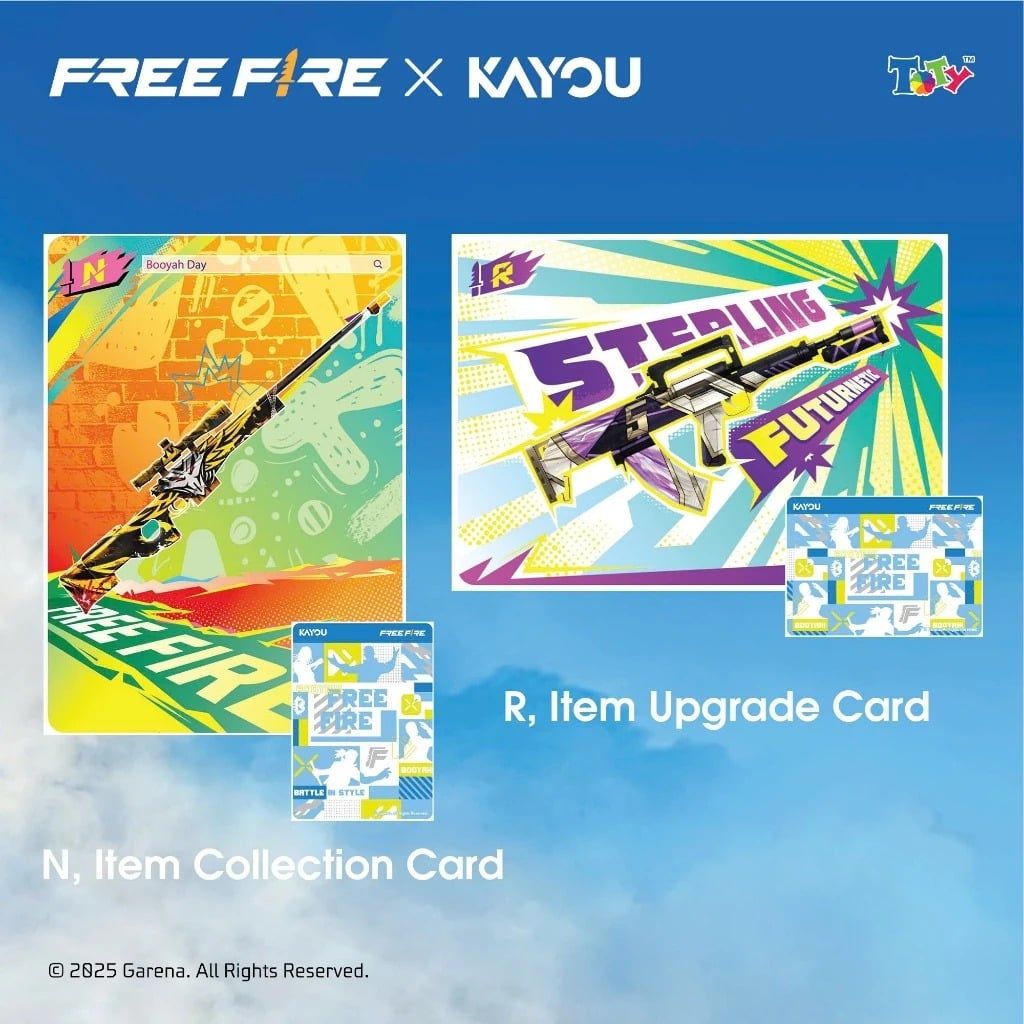 Kayou Card Bo Góc Free Fire KC01