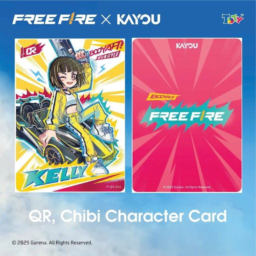 Kayou Card Bo Góc Free Fire KC01