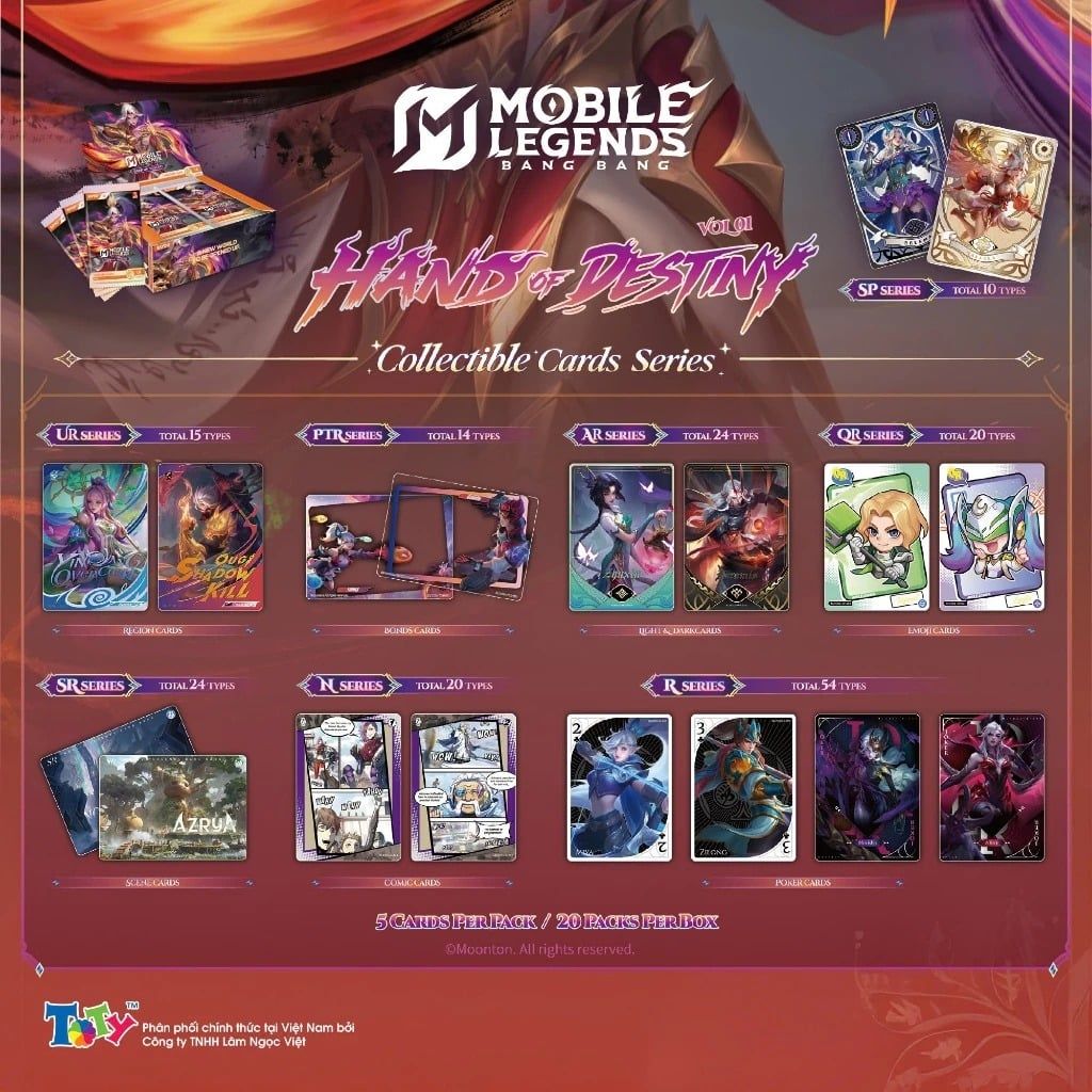 Kayou Card Bo Góc Mobile Legends Bang Bang KL01