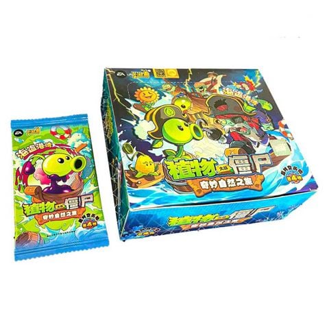 Kayou Card Bo Góc Plants Vs. Zombies - Wonder World Adventures