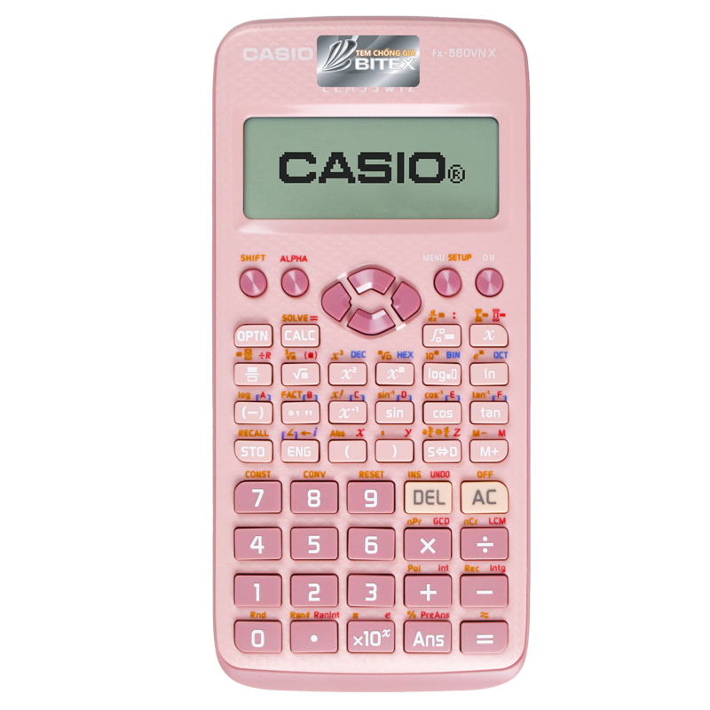 Máy Tính Casio FX-580VN X-PK Màu Hồng