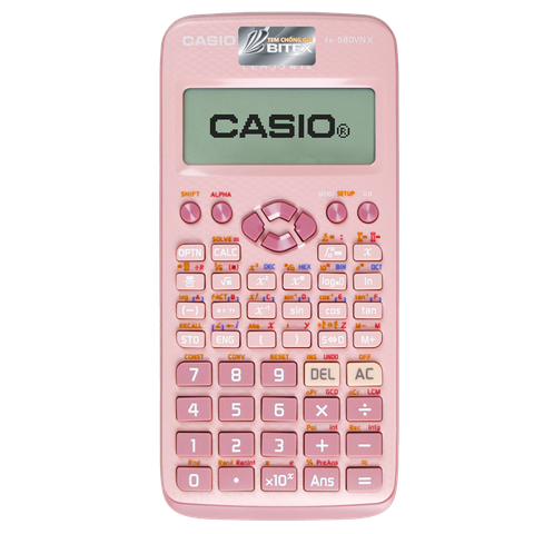 Máy Tính Casio FX-580VN X-PK Màu Hồng