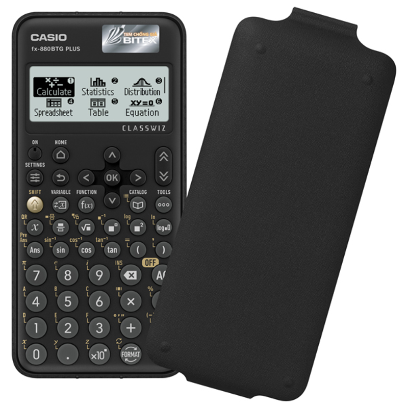 Máy Tính Casio FX-880BTG PLUS - Màu Xanh Lá
