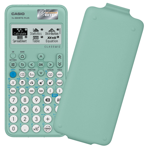 Máy Tính Casio FX-880BTG PLUS - Màu Xanh Lá