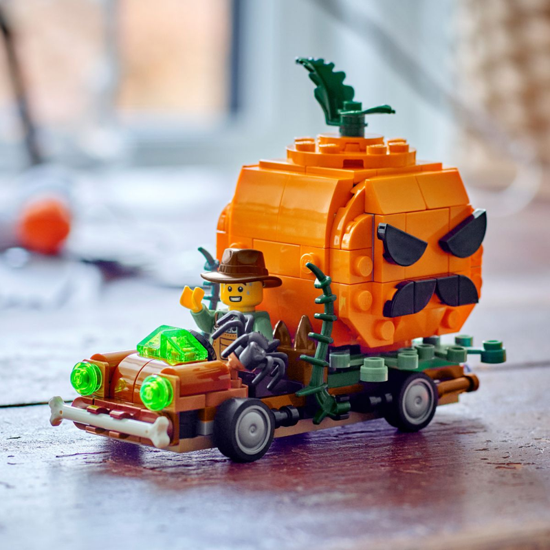 Lego Seasons and Occasions - Đồ Chơi Lắp Ráp Xe Tải Bí Ngô Ma Quái 40822