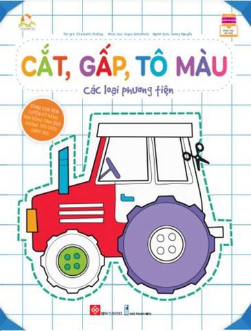 Cắt, Gấp, Tô Màu Các Loại Phương Tiện