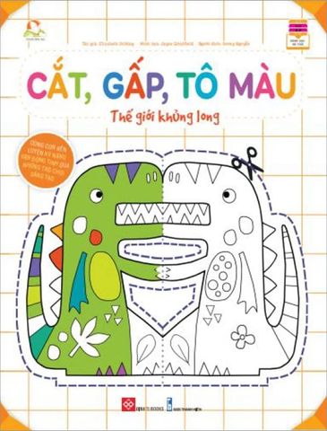 Cắt, Gấp, Tô Màu Thế Giới Khủng Long