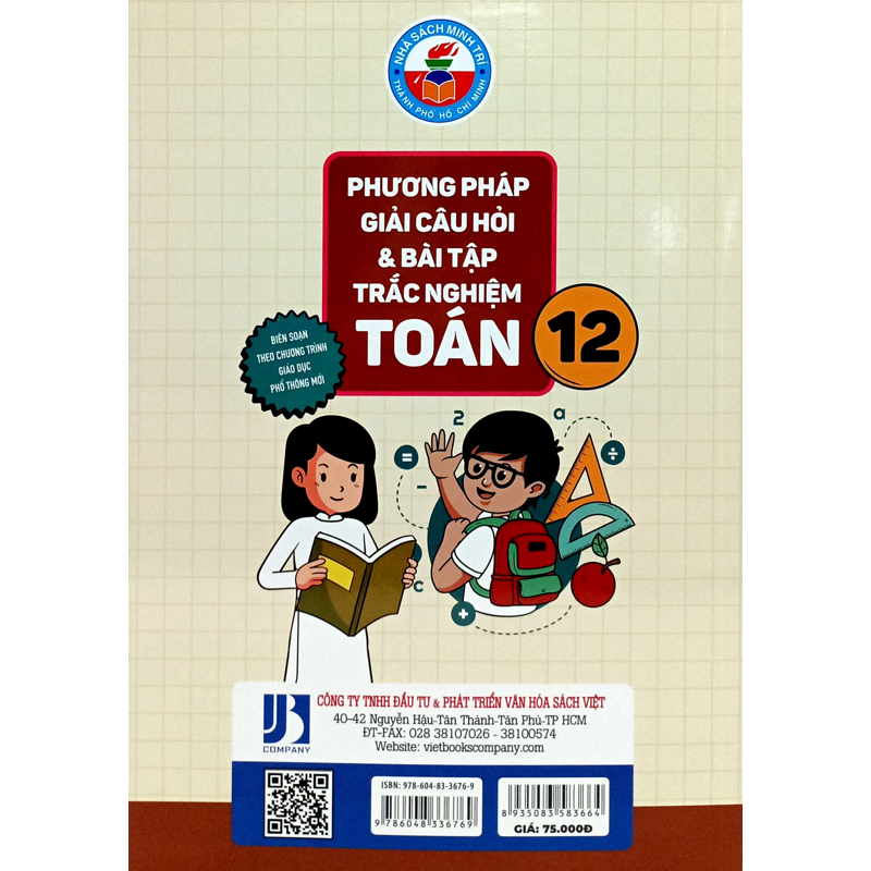 Phương Pháp Giải Câu Hỏi & Bài Tập Trắc Nghiệm Toán 12 (Bổ Sung Theo Chương Trình GDPT Mới)