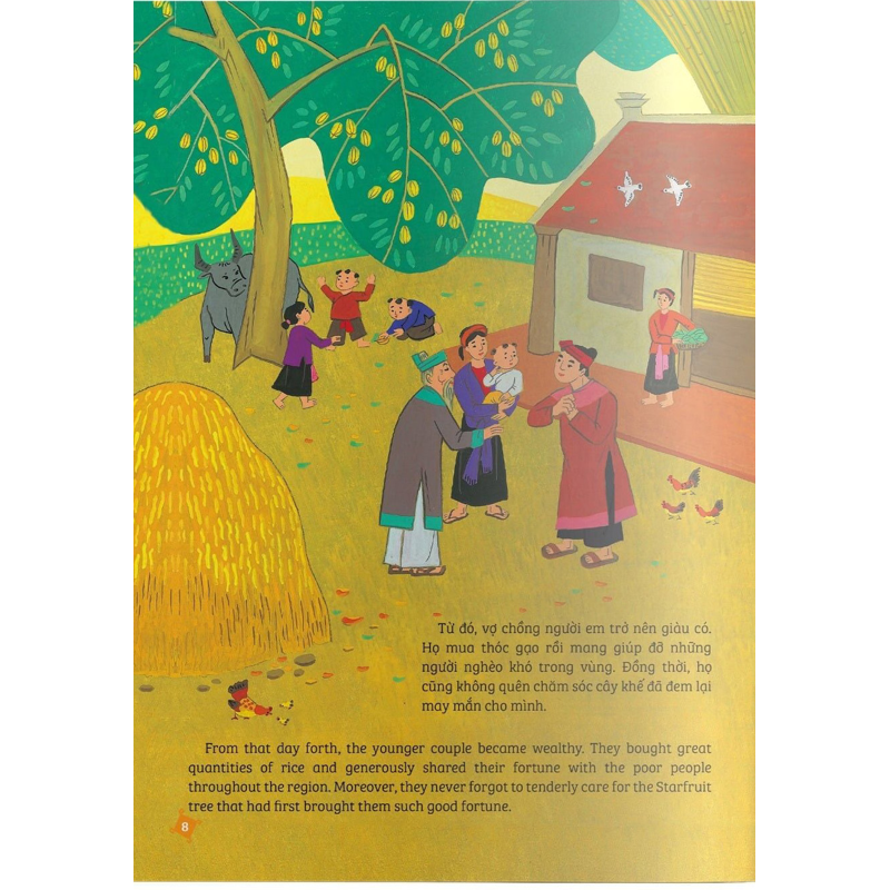 Cây Khế - Truyện Cổ Tích Việt Nam Đặc Sắc (Song Ngữ)