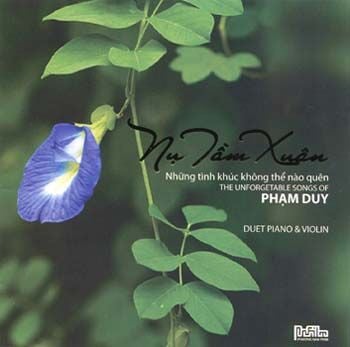 Nhạc Phạm Duy: Nụ Tầm Xuân - Duet Piano & Violin (CD)