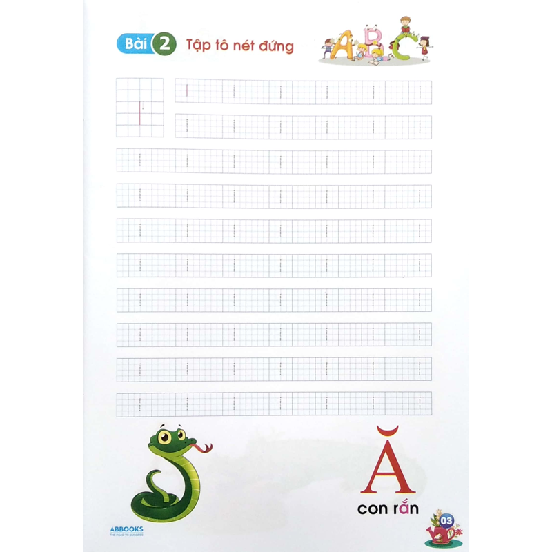 Tủ Sách Chuẩn Bị Cho Bé Vào Lớp 1 - Vở Tập Tô Nét Cơ Bản