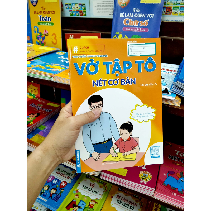 Tủ Sách Chuẩn Bị Cho Bé Vào Lớp 1 - Vở Tập Tô Nét Cơ Bản