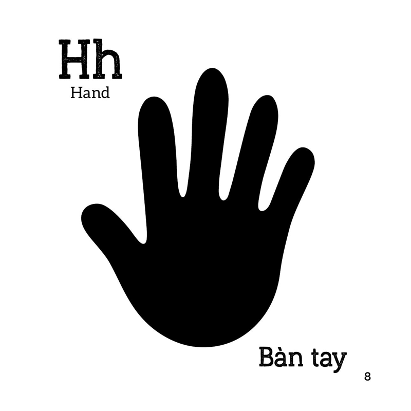 Sách Kích Thích Thị Giác - Em Bé Thấy Gì? - Chữ Cái Tiếng Anh