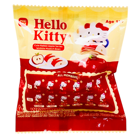 Moetch Mô Hình Hello Kitty - Cute Bunny Apple Wobble Mb40