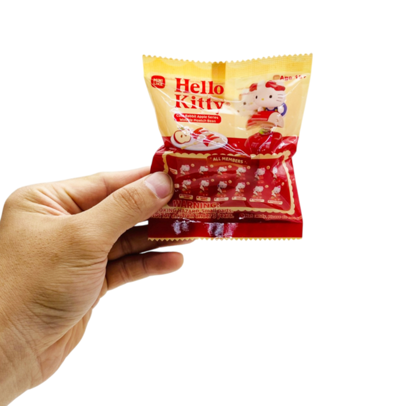 Moetch Mô Hình Hello Kitty - Cute Bunny Apple Wobble Mb40