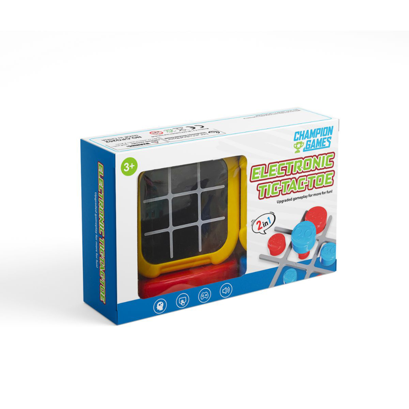 Champion Games Đồ Chơi Tic-Tac-Toe 2 Trong 1