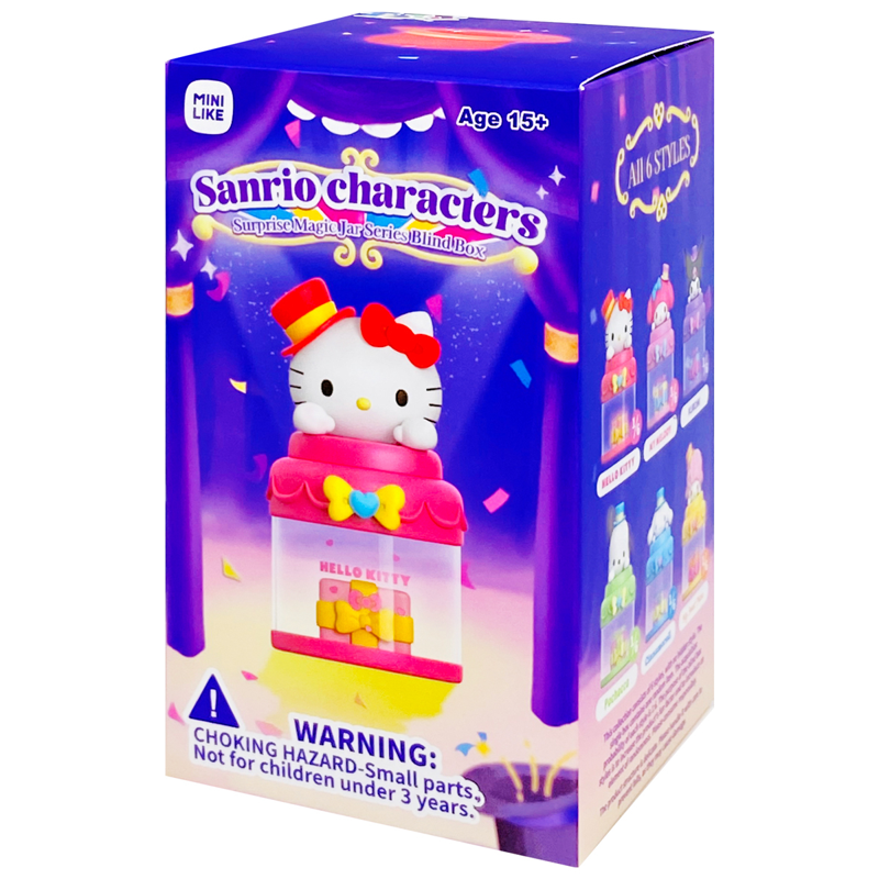 Mô Hình Trang Trí - Sanrio Characters - Surprise Magic Jar Blind Box - Moetch - MM77 (Giao Mẫu Ngẫu Nhiên)