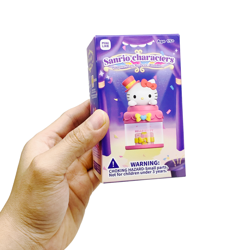 Mô Hình Trang Trí - Sanrio Characters - Surprise Magic Jar Blind Box - Moetch - MM77 (Giao Mẫu Ngẫu Nhiên)