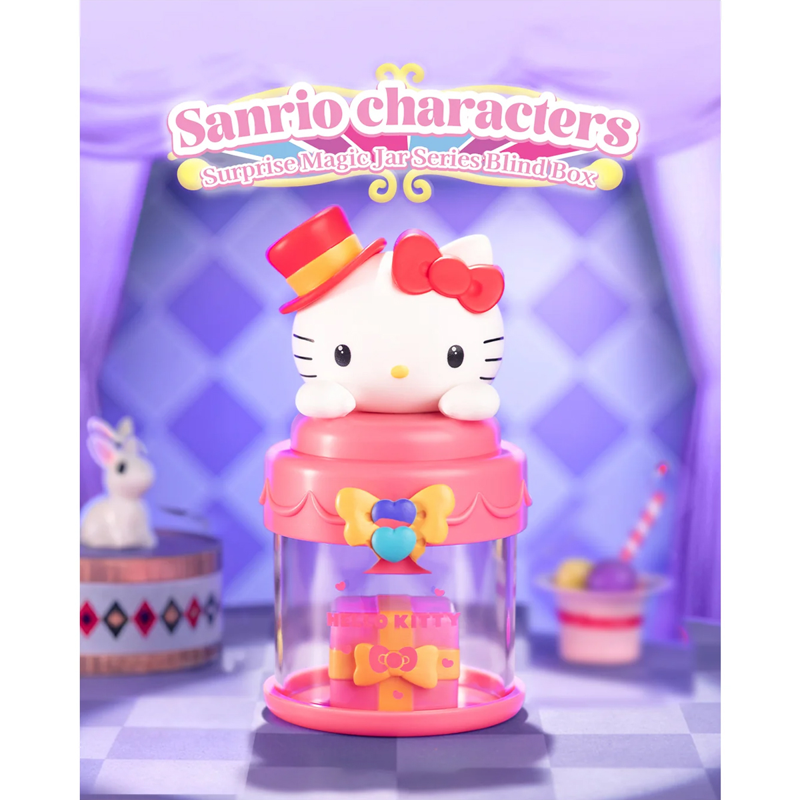 Mô Hình Trang Trí - Sanrio Characters - Surprise Magic Jar Blind Box - Moetch - MM77 (Giao Mẫu Ngẫu Nhiên)