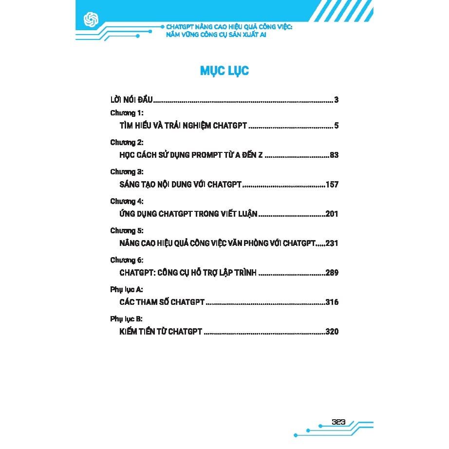 Chat Gpt - Nâng Cao Hiệu Quả Công Việc-Nắm Vững Công Cụ Sản Xuất A.I