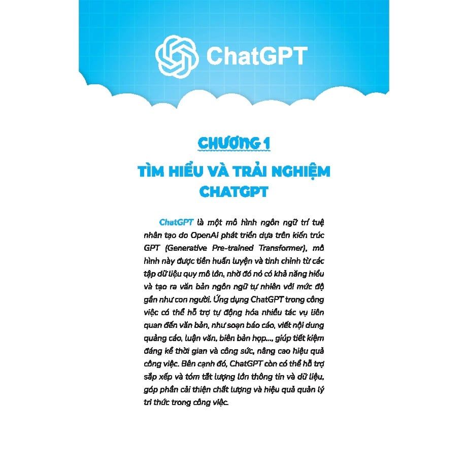 Chat Gpt - Nâng Cao Hiệu Quả Công Việc-Nắm Vững Công Cụ Sản Xuất A.I