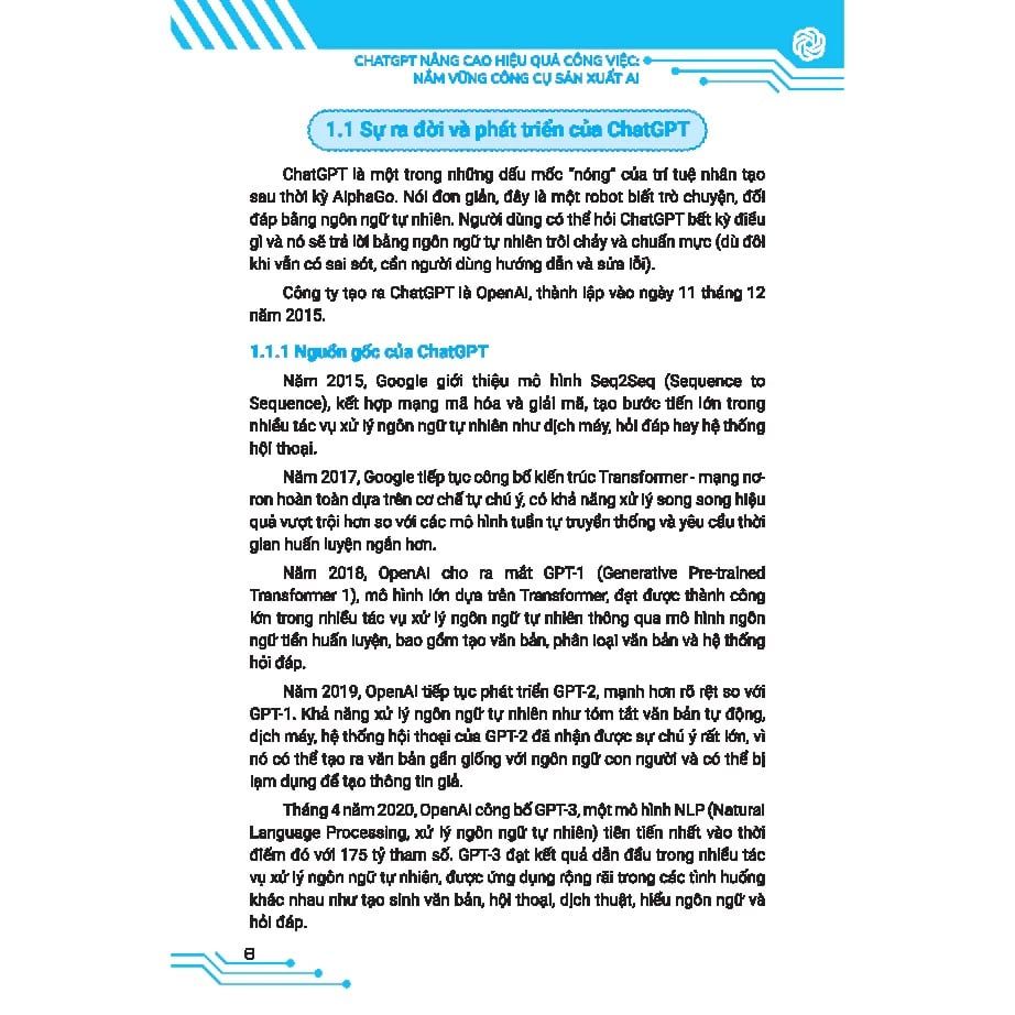 Chat Gpt - Nâng Cao Hiệu Quả Công Việc-Nắm Vững Công Cụ Sản Xuất A.I