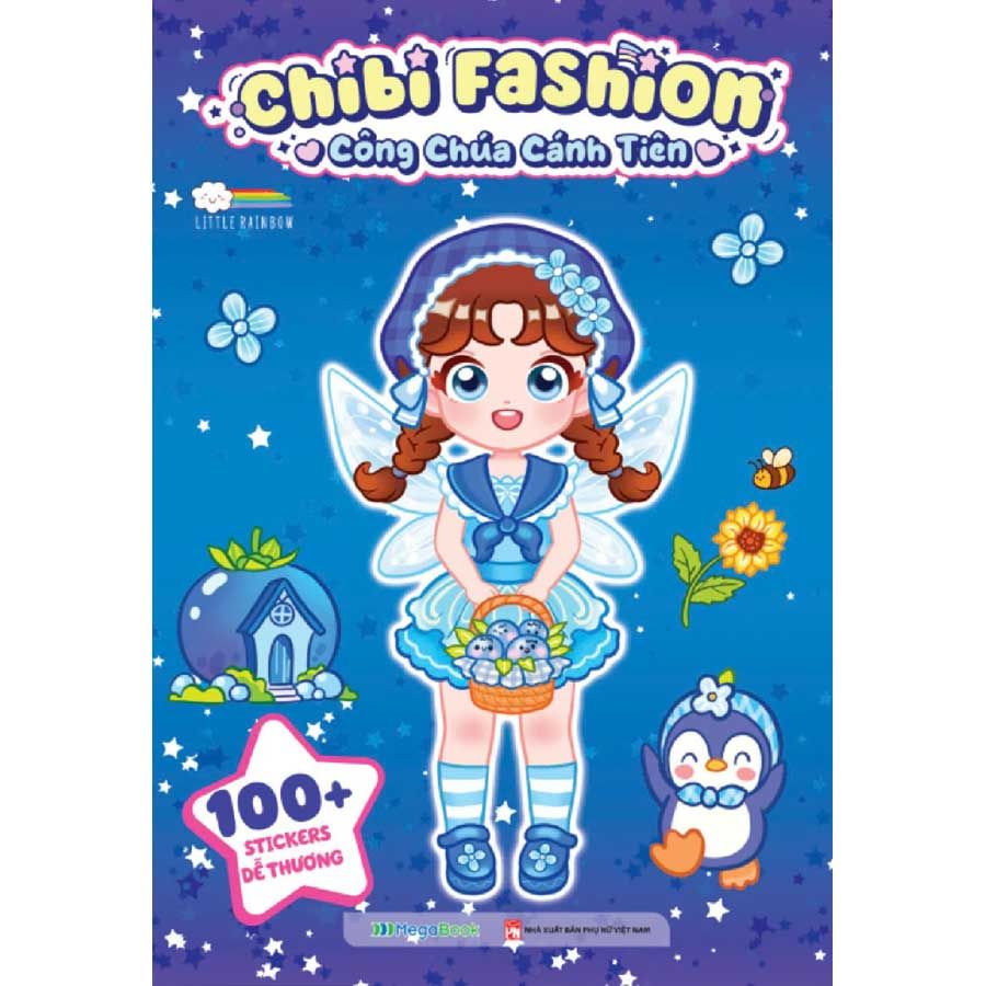 Chibi Fashion - Công Chúa Cánh Tiên: 100+ Stickers Dễ Thương