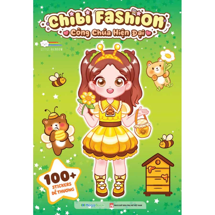 Chibi Fashion - Công Chúa Hiện Đại: 100+ Stickers Dễ Thương