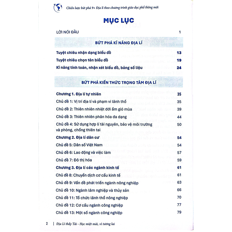 Chiến Lược Bứt Phá 9 + Địa Lí